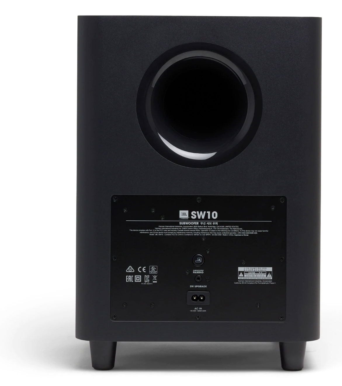 Harman JBL SW10 Link 10" Powered Wireless Subwoofer JBLSW10BLKAS
