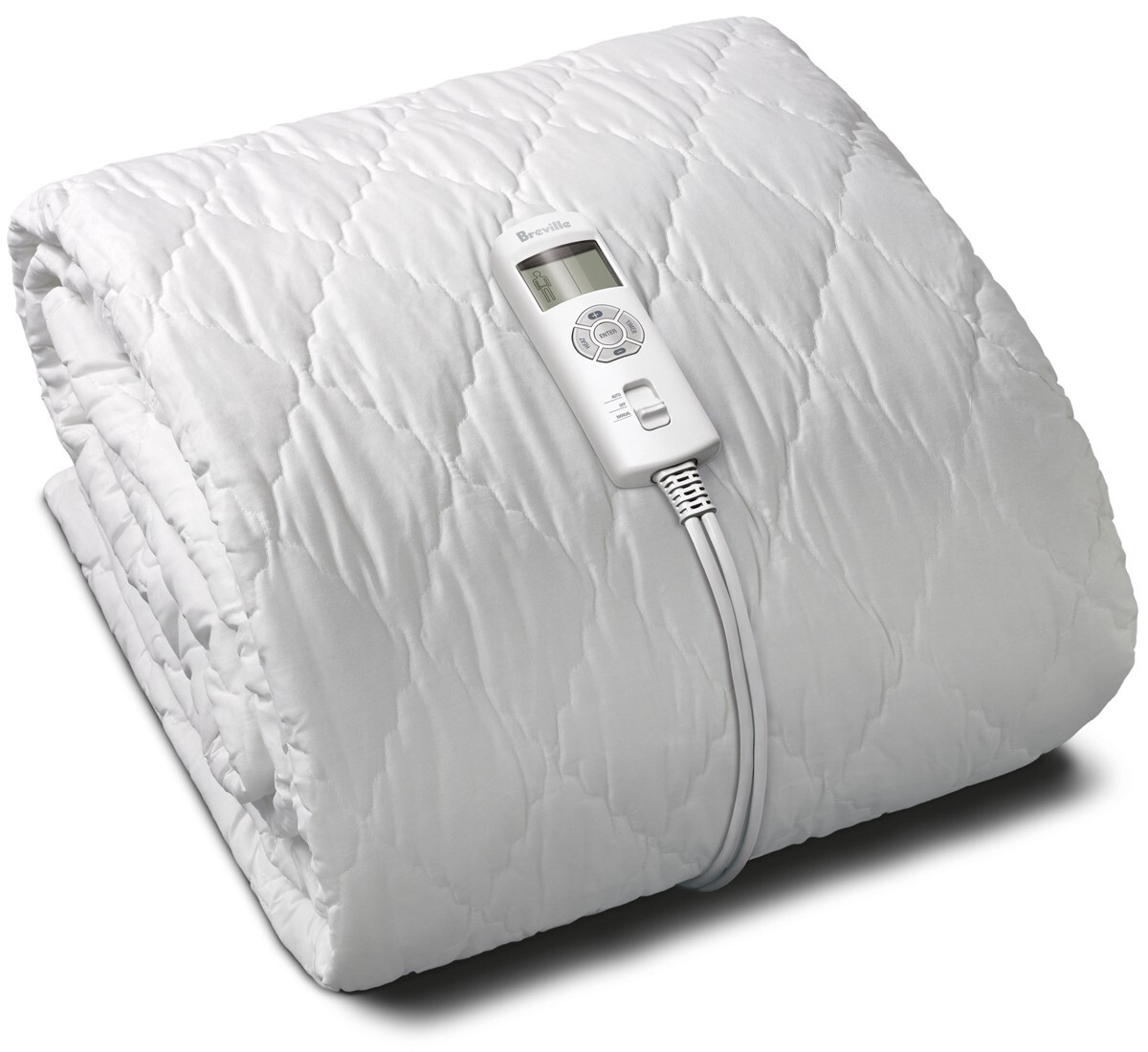 Breville Quilted Double Electric Blanket BZB527WHT