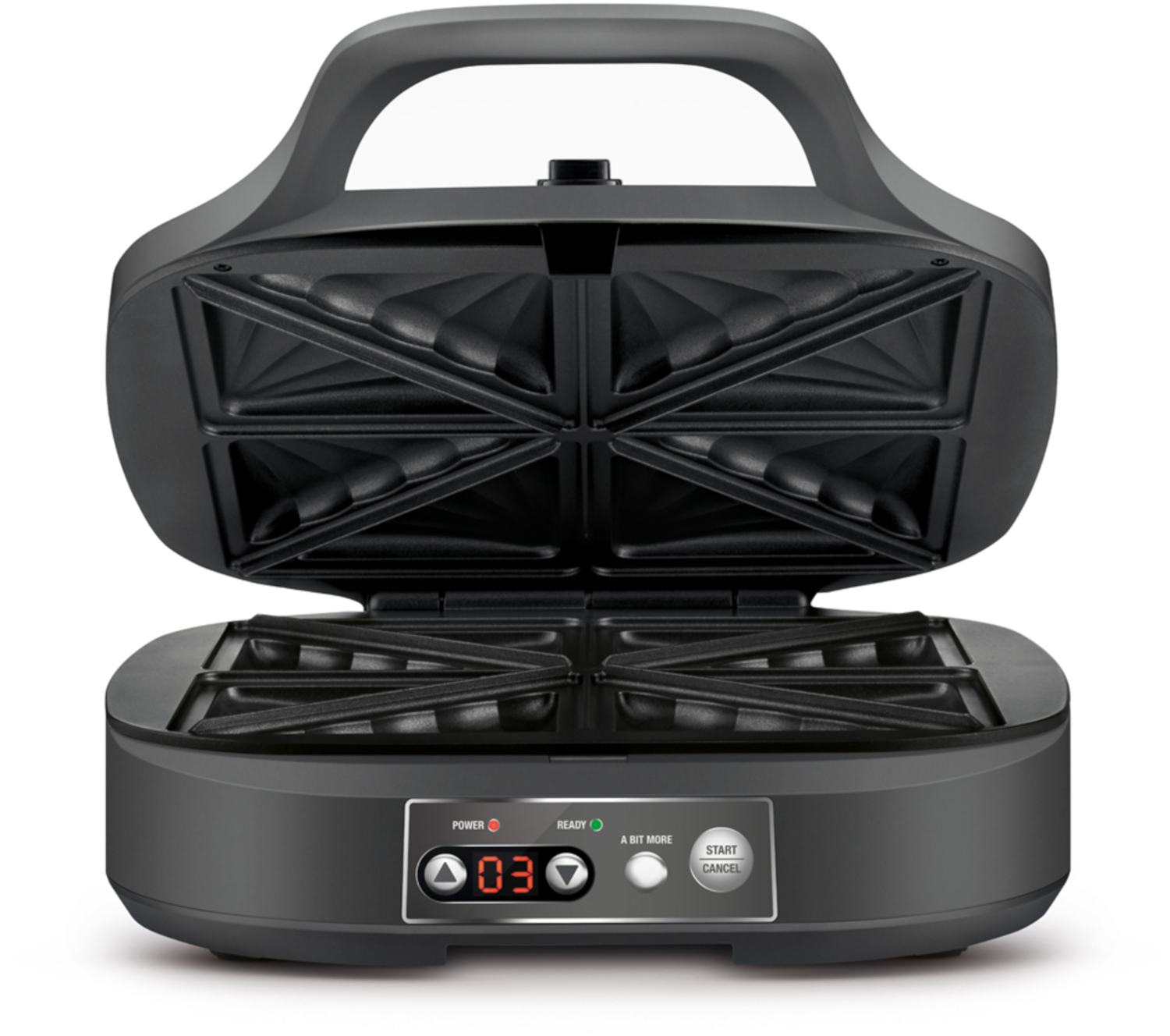 Breville the Power Toastie LTS425GRY 4 Slice Sandwich Maker