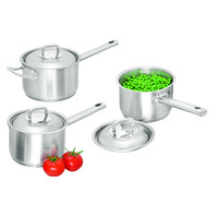 Scanpan Commercial 3-Piece Saucepan Set 22340