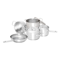 Scanpan Commercial 5 Piece Stainless Steel Cookware Set 22341