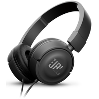 JBL T450 On Ear Wired Headphones Black JBLT450BLK 3378048