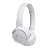 JBL TUNE 500BT Wireless On Ear Headphones White 4306357 JBLT500BTWHT