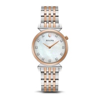 Bulova Ladies Classic Diamond Wristwatch 98P192