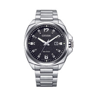 Citizen Eco-Drive Stainless Steel Black Mens Watch AW1720-51E