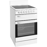 Chef 54cm Freestanding Ceramic Cooker With Separate Grill White CFE547WA