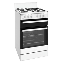 Chef 54cm Natural Gas Freestanding Cooker CFG503WBNG