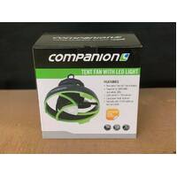 Companion Rechargeable Tent Fan/Light COMP456
