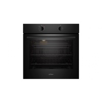 Chef 600mm Multifunction 3 Fan Forced Oven with 10A Plug & Play - Black