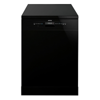 Smeg 60cm Freestanding Dishwasher Black DWA6314B2