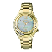 Citizen Ladies Eco-Drive Stainless Steel Wr50 Watch EM0512-82D