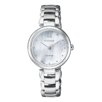 Citizen Ladies Eco-Drive Stainless Steel Wr50 Watch EM0530-81D