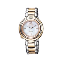 Citizen Eco Diamond Mother of Pearl Dial Ladies Watch EM0654-88D
