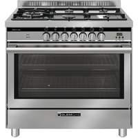 Glem 90cm Stainless Steel Dual Fuel Cooker GS965GE