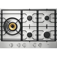 Asko 75cm Stainless Steel Gas Cooktop HG1776SD