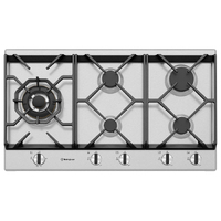 Westinghouse 90cm Stainless Steel Gas Cooktop WHG958SC 5 Burners 